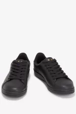 Fred Perry B721 Men’s Tennis Shoes Black Gunmetal | SVYRE6915