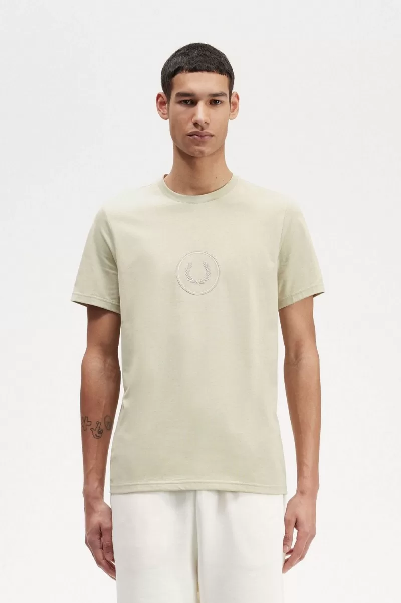 Fred Perry Circle Branding Men’s T-Shirt Light Mint | JZCHL2053 Fred Perry Circle Branding Men’s T-Shirt Light Mint | JZCHL2053
