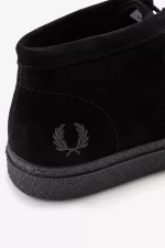 Fred Perry Dawson Mid Men’s Boots Black | URYFK8749