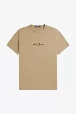Fred Perry Embroidered Men’s T-Shirt Green | RIZOW5930