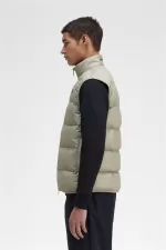 Fred Perry Insulated Men’s Vest Mint | FMAYZ6583