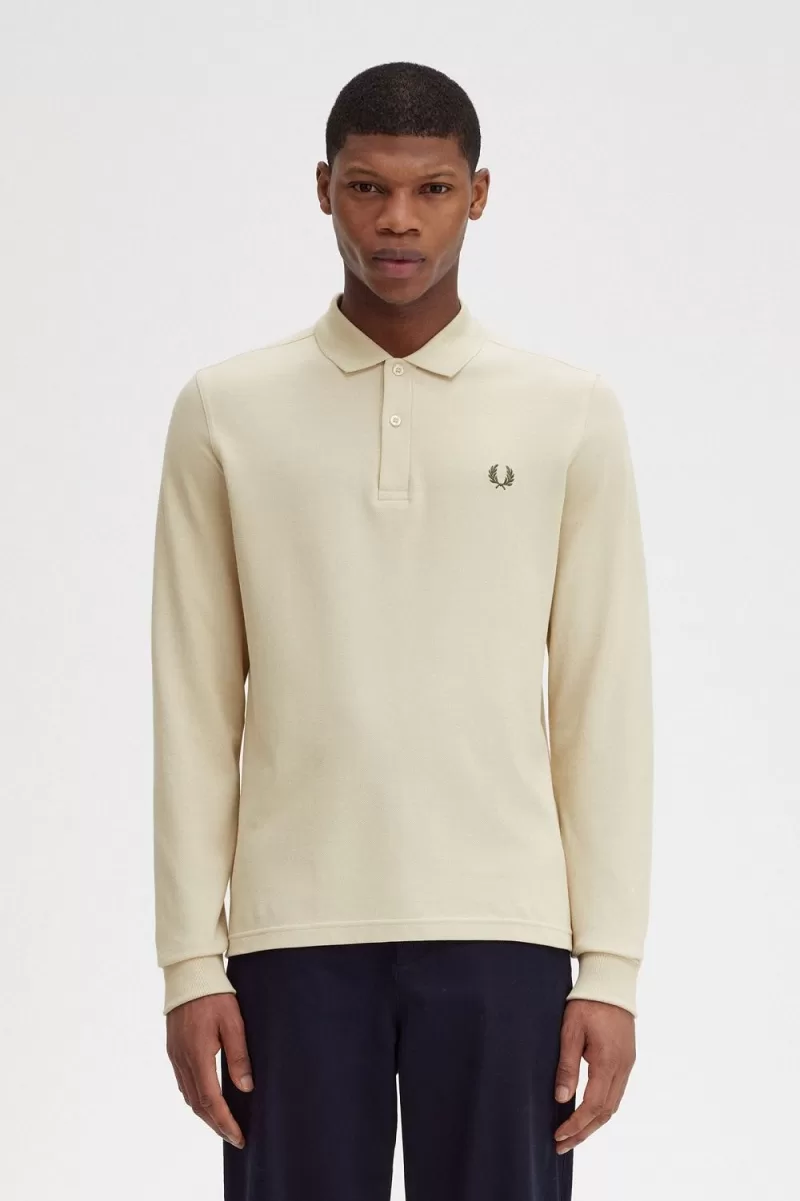 Fred Perry M6006 Men’s Shirt Oatmeal Field Green | XSNVF4139 Fred Perry M6006 Men’s Shirt Oatmeal Field Green | XSNVF4139