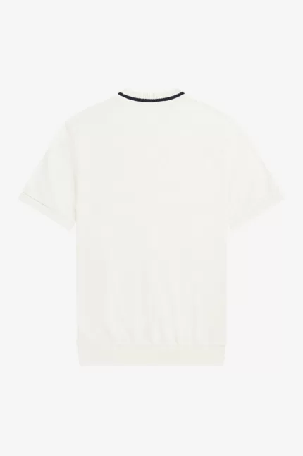 Fred Perry Reissues Crew Neck Piqué Men’s T-Shirt Beige | VNFIE0149