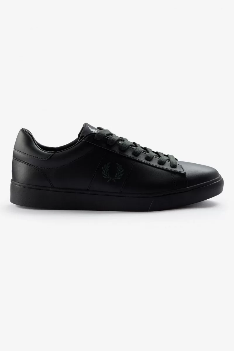 Fred Perry Spencer Women’s Tennis Shoes Black Night Green | MBKIR4192 Fred Perry Spencer Women’s Tennis Shoes Black Night Green | MBKIR4192
