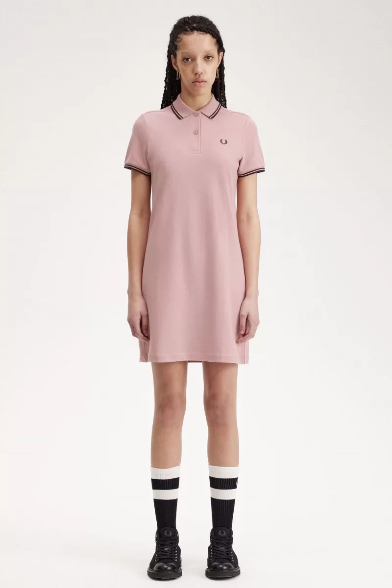 Fred Perry Twin Tipped Shirt Women’s Dress Dusty Rose Pink | OMJGP3510 Fred Perry Twin Tipped Shirt Women’s Dress Dusty Rose Pink | OMJGP3510